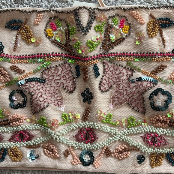 NWT Zara Beaded Embroidered Bustier Crop Top size S. - Picture 8 of 12